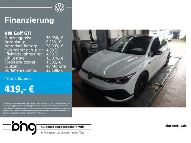 Volkswagen Golf GTI Clubsport 2,0 TSI  DSG