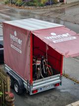 Heinemann 2000 Kg Pritsche mit Plane - Heinemann Pkw-Anhänger