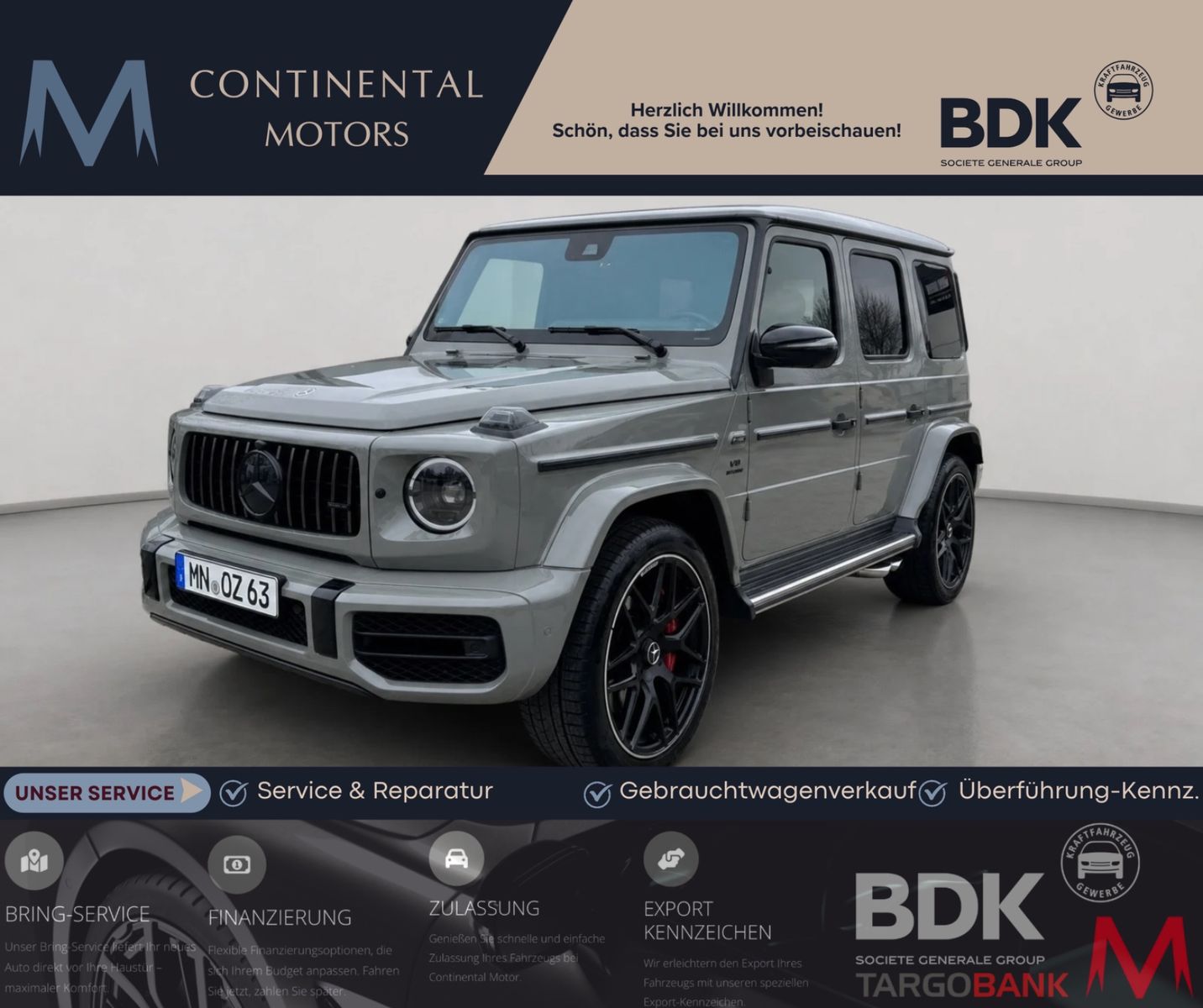 MERCEDES-BENZ G 63 AMG G 63 AMG*Manufaktur*Burmester*360KAM*NightPaket*
