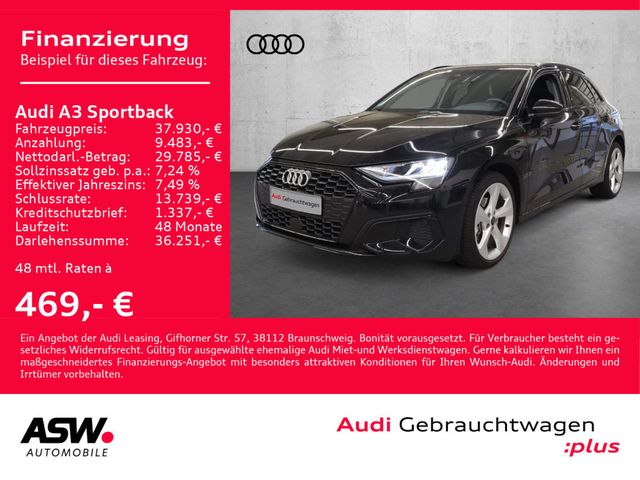 Audi A3 Sportback advanced 30TDI Navi LED AHK RFK ACC