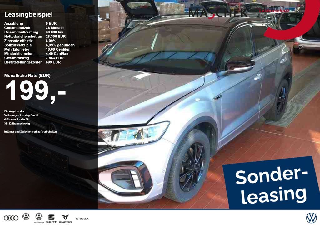 Volkswagen T-Roc R-Line 2.0 TDI DSG AHK LM19 Black Matrix C