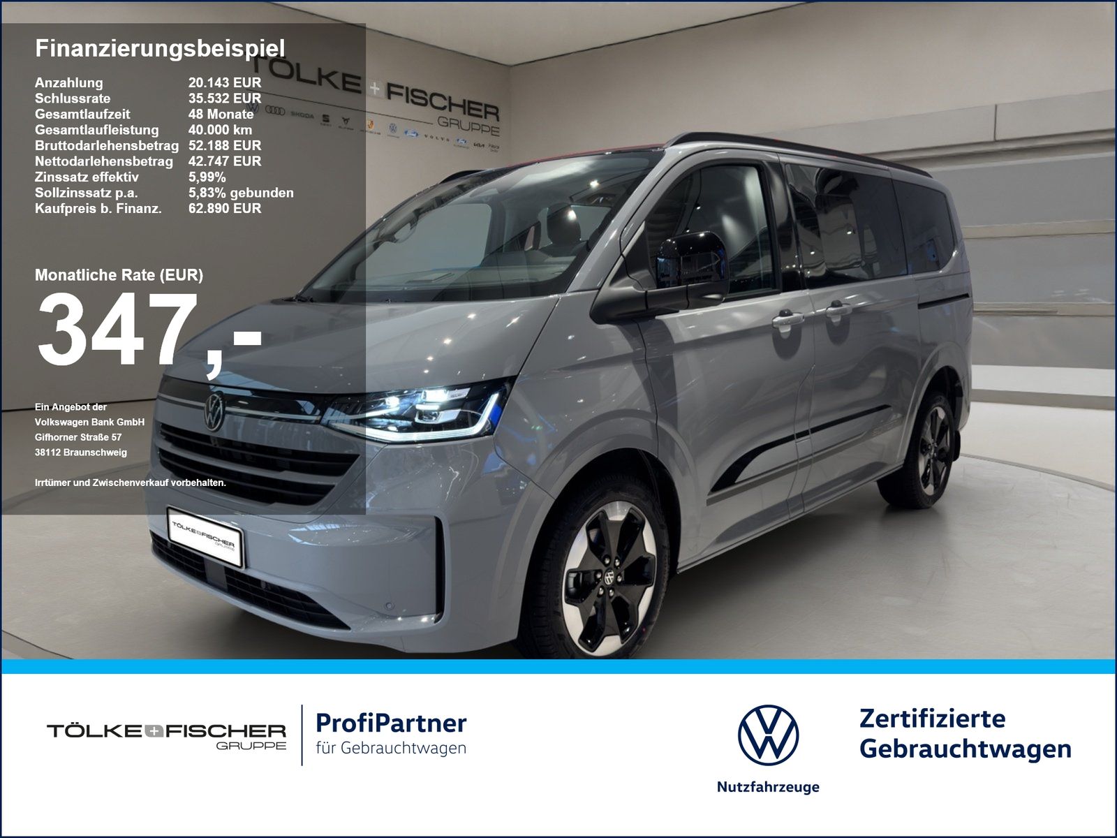 Volkswagen T7 Caravelle Edition 2.0 l TDI Automatik