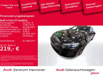 Audi Leasingangebot: Audi e-tron GT quattro virtual Pano HuD