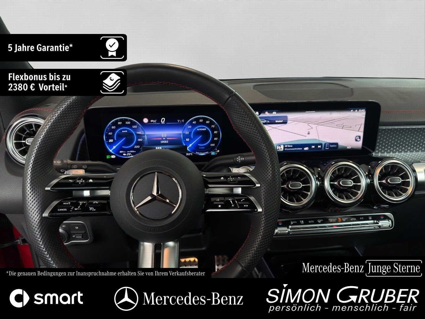 Fahrzeugabbildung Mercedes-Benz EQB 300 4M AMG Panorama HUD Distronic 7Sitze
