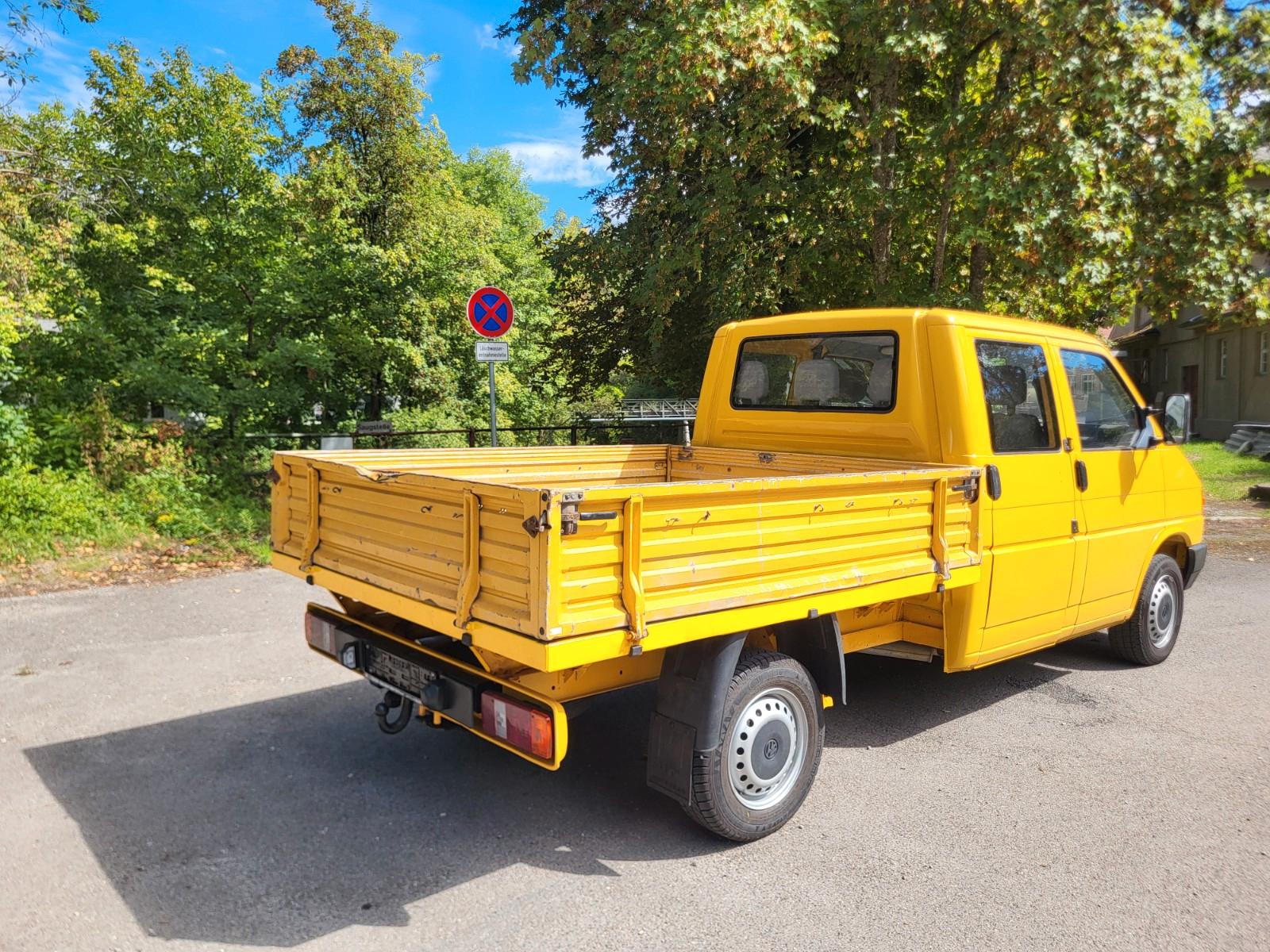 Volkswagen T4 Doka Pritsche Tip Top Service u. TüV neu!
