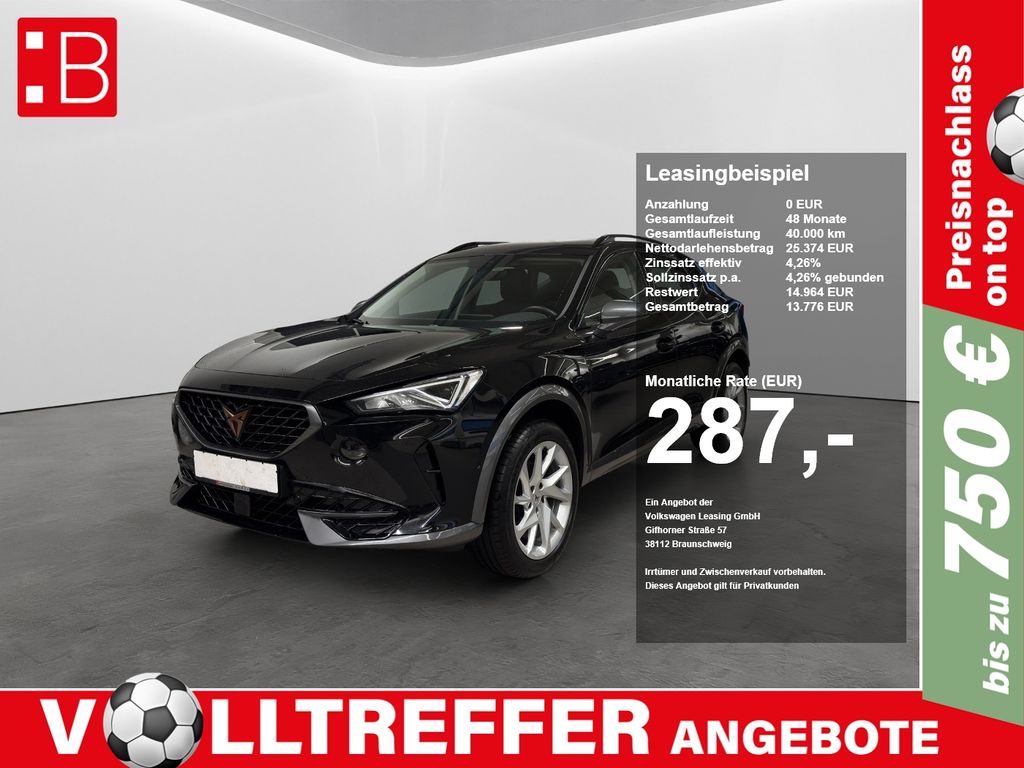 Formentor 1.5 TSI DSG KAMERA+PARKLENK+ACC+LED+FU