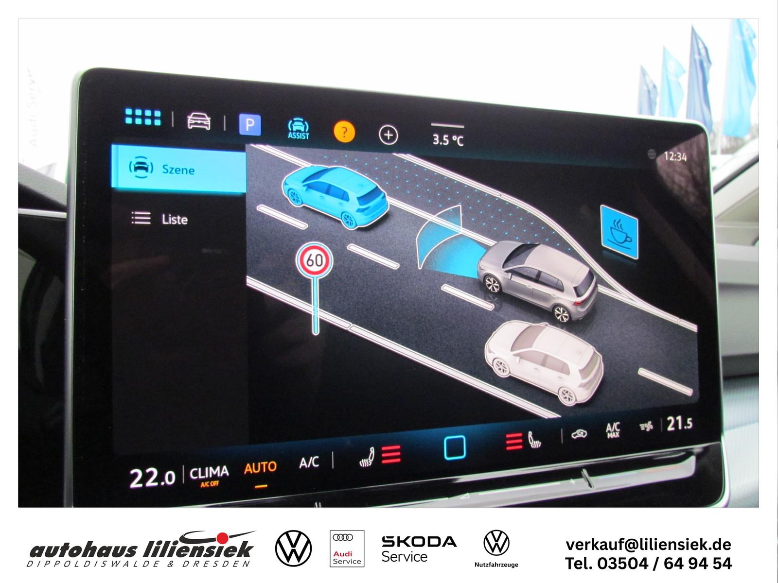 Volkswagen Golf 8 1.5 eTSI DSG Energy ACC/LED/RFK, миниатюра 21