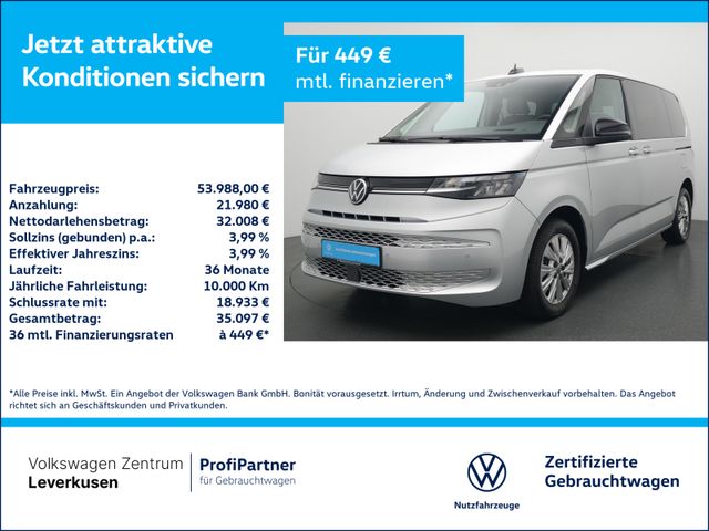 Volkswagen T7 Multivan Life 7-SITZE VIS-A-VIS AHK HUD SHZ