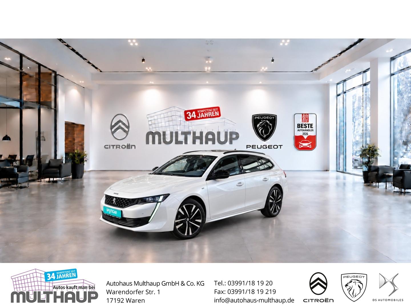 Peugeot 508 SW GT PureTech 130 EAT8 LED ACC SHZ PDC