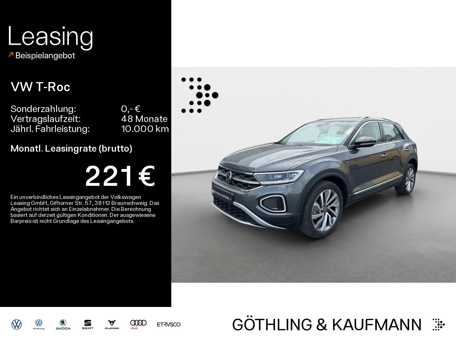 Volkswagen T-Roc Style 1.5 TSI DSG*NAVI*PANO*IQ.LIGHT*IQ.DR