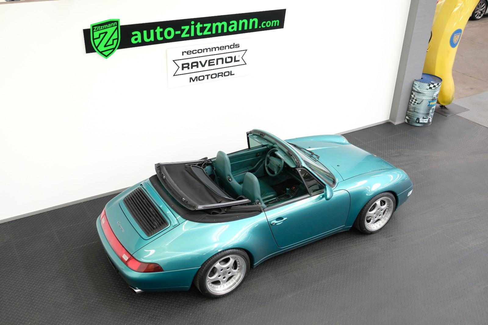 Porsche 993 Carrera/SONDERLACK/HISTORIE/18ZOLL