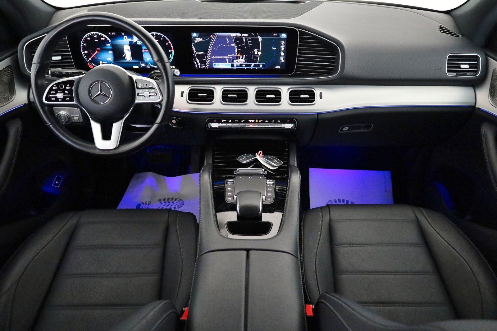 Fahrzeugabbildung Mercedes-Benz GLE 350de 4M Leder,Navi,LED,360°,Burmester,PanD.