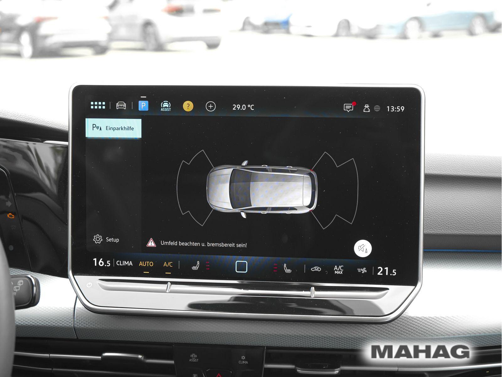 Volkswagen Golf VIII Goal 1.5 eTSI LED+ ParkPilot Standhz A, миниатюра 14