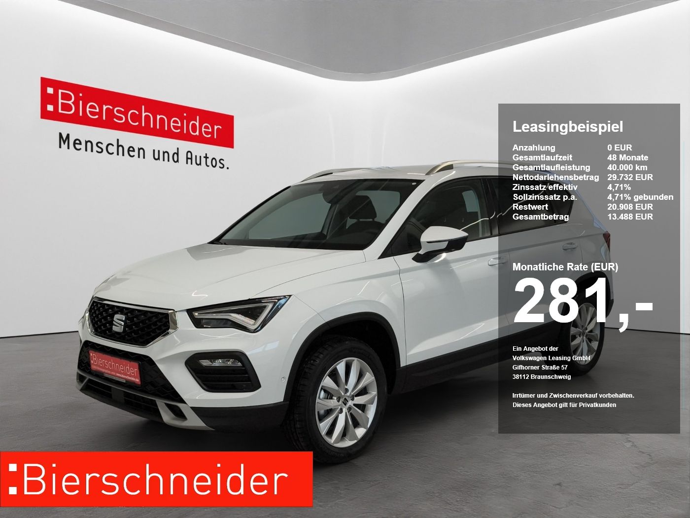 Seat Ateca 1.5 TSI DSG Road Edition LED NAVI KAMERA P