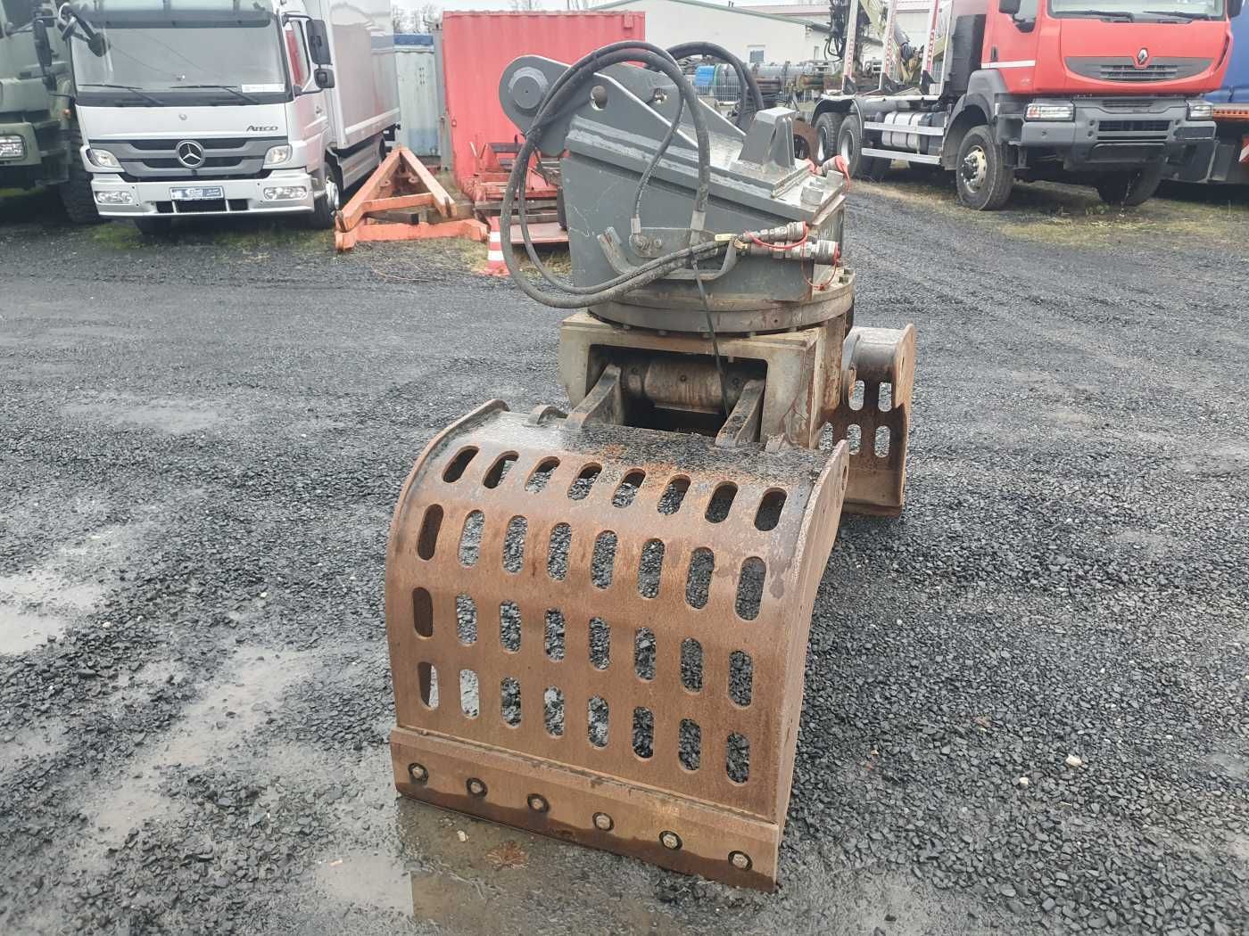 Fahrzeugabbildung Andere Pladdet Abbruchgreifer Greifer MS21 MS25 Rotator