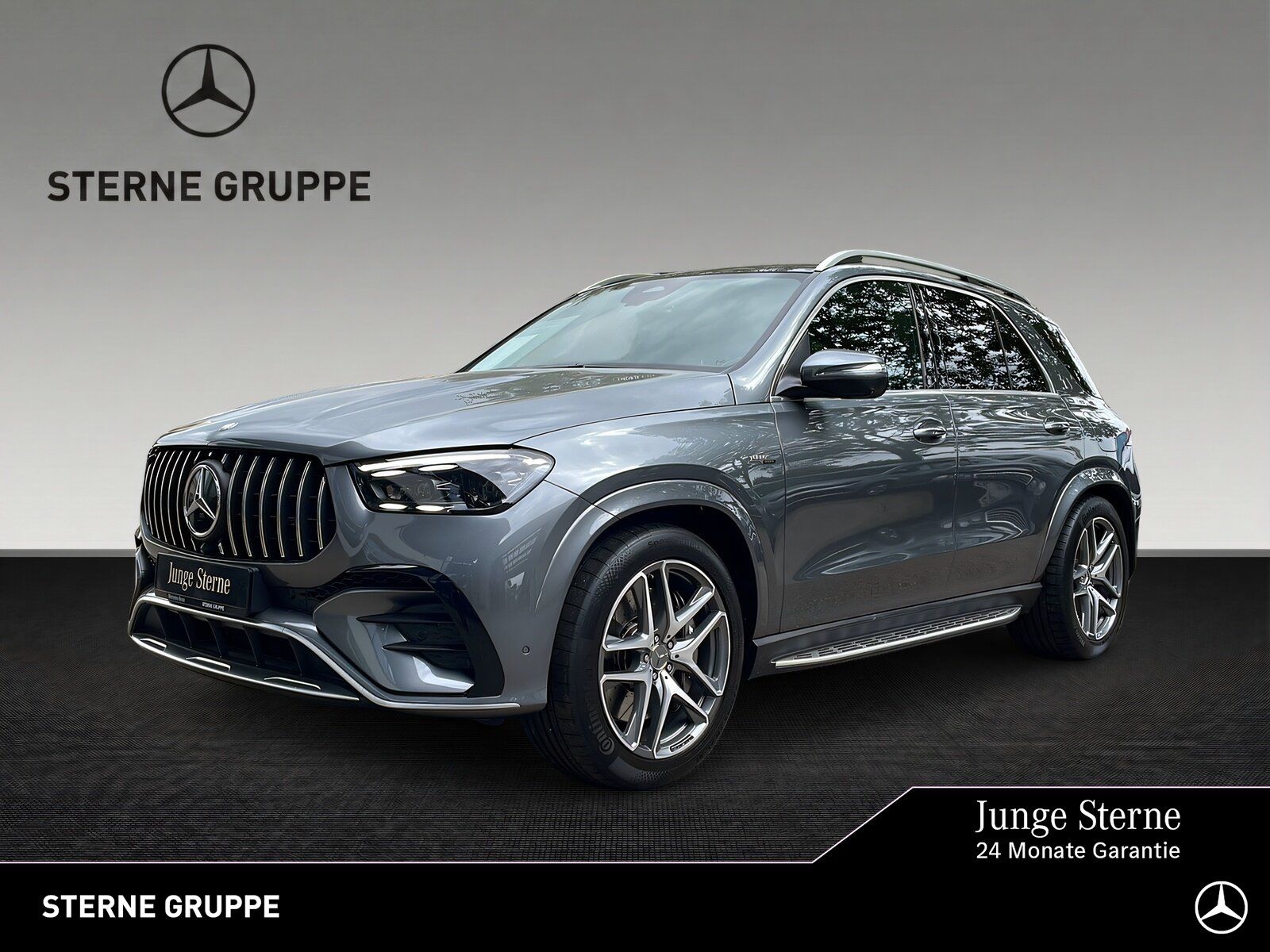 MERCEDES-BENZ GLE 53 HYBR 4M+ AHK HUD Totw Pano Ambi 360 Multb
