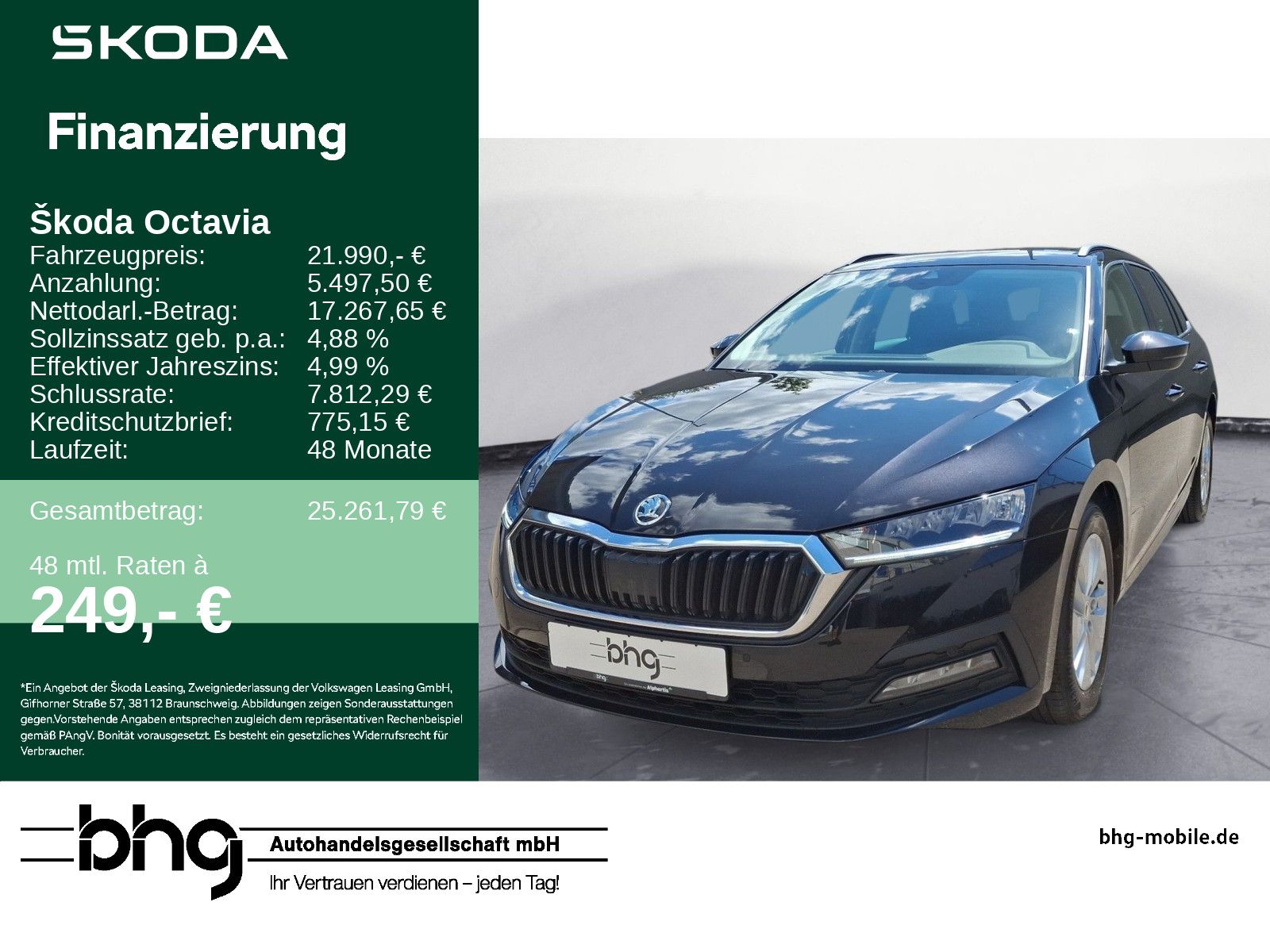 Skoda Octavia Combi Ambition 1,0 TSI e-TEC 81