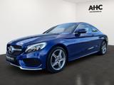 Mercedes-Benz C 180 Coupé AMG Navi LED Sport SHZ Ambie. CD KAM - Mercedes-Benz C 180: Blau