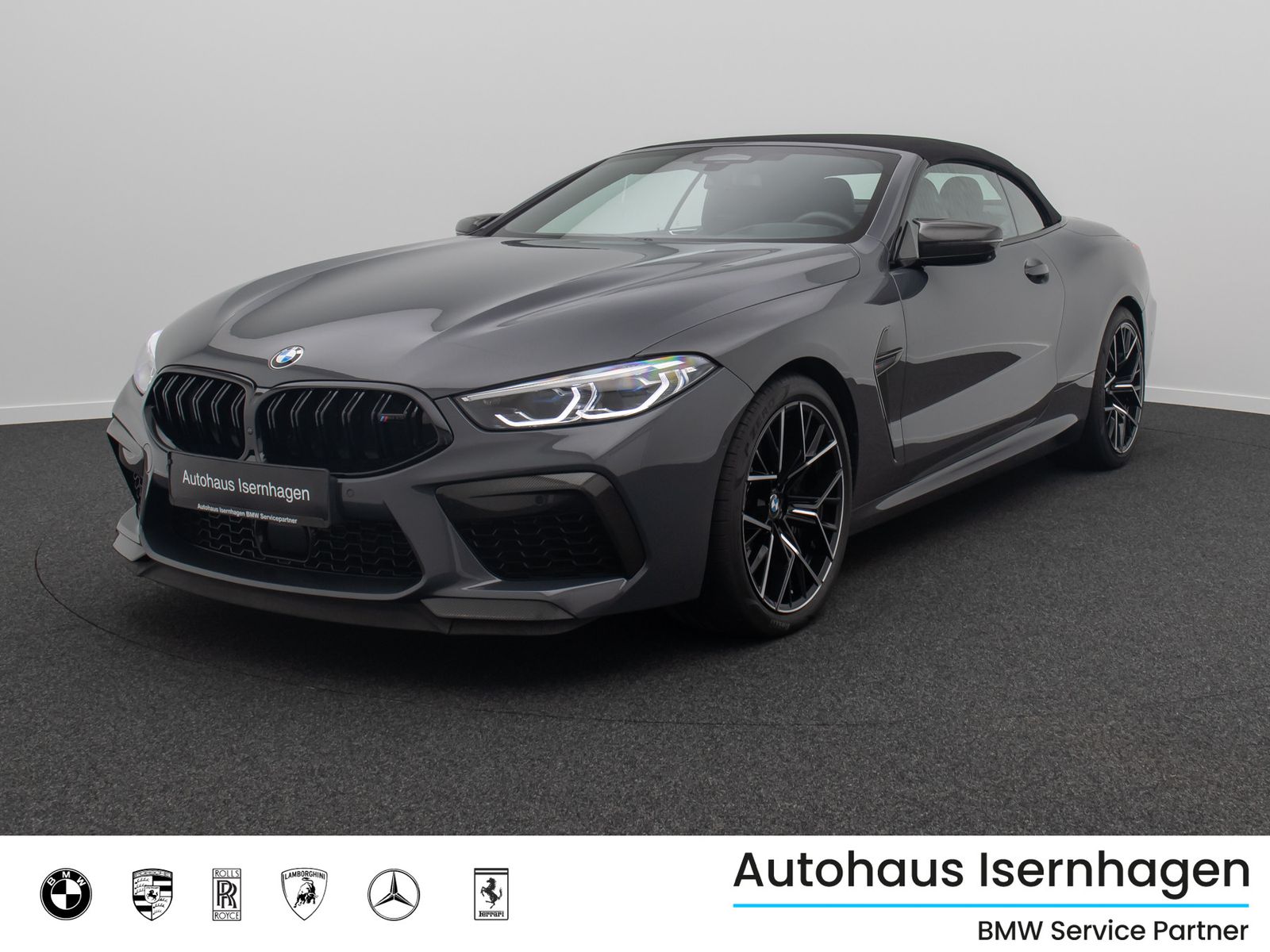 Fahrzeugabbildung BMW M8 Competition xD Cabrio B&W 360°Laser DAB Voll