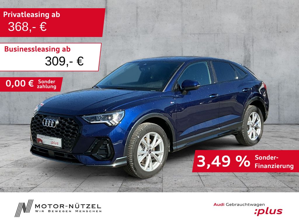 Audi Q3 Sportback 35 TDI S-TR S-LINE LED+NAVI+RFK+ACC