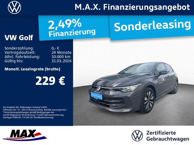 Golf VIII 1.5 eTSI GOAL LED PLUS+AHK+ACC+APP+NAV