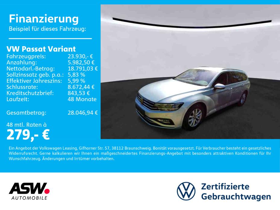 Volkswagen Passat Variant Business 2.0 TDI DSG Navi ACC AHK