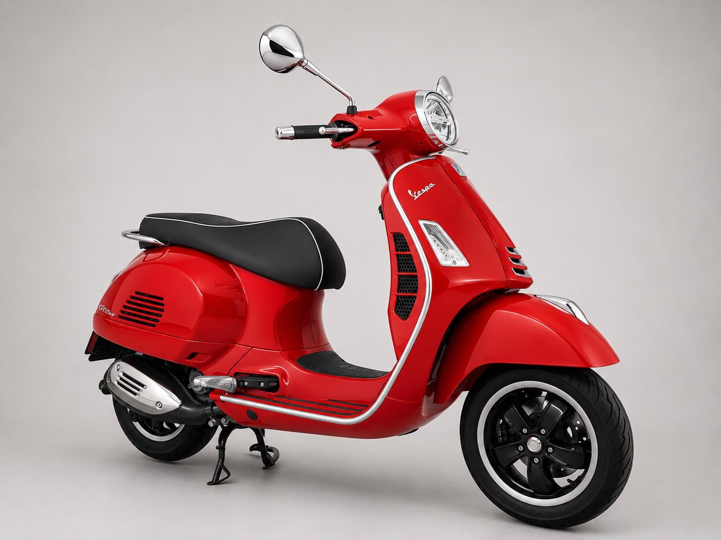 Vespa GTS 300 Super HPE ROSSO |1. Hand | Supercharged