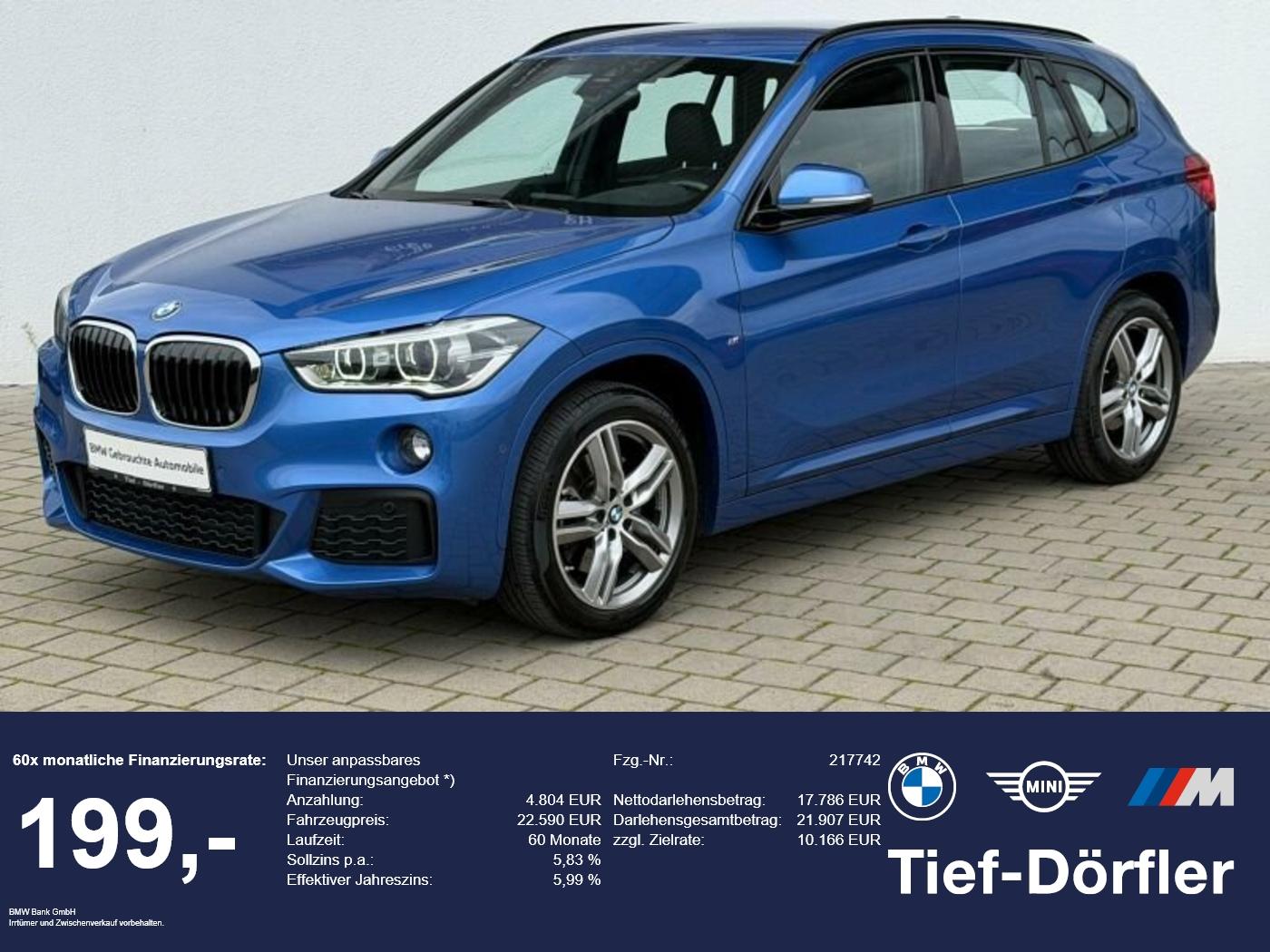 BMW X1 xDrive20d M Sport AHK/LED/SHZ/ParkAssi/8-fach