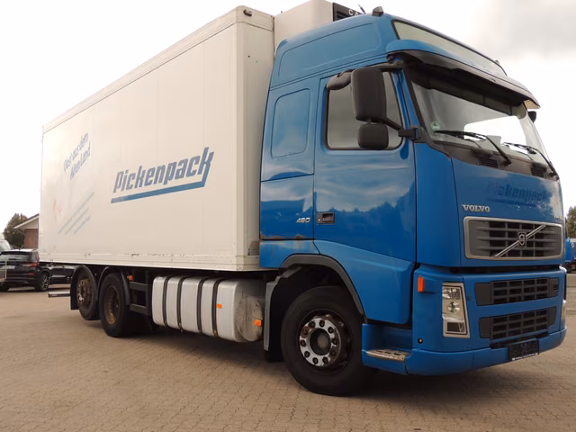 Volvo FH 460 6x2 · frigorific · Carrier 722 · Retarder