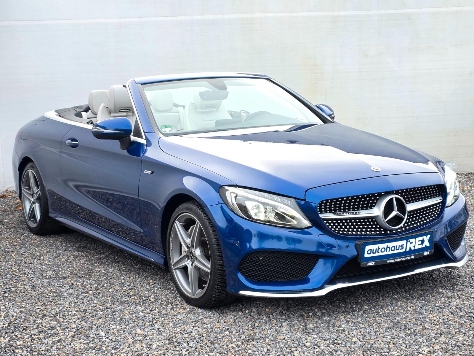 Mercedes-Benz C 220 C Cabrio 4Matic ,,AMG LINE" VOLL-LEDER LED