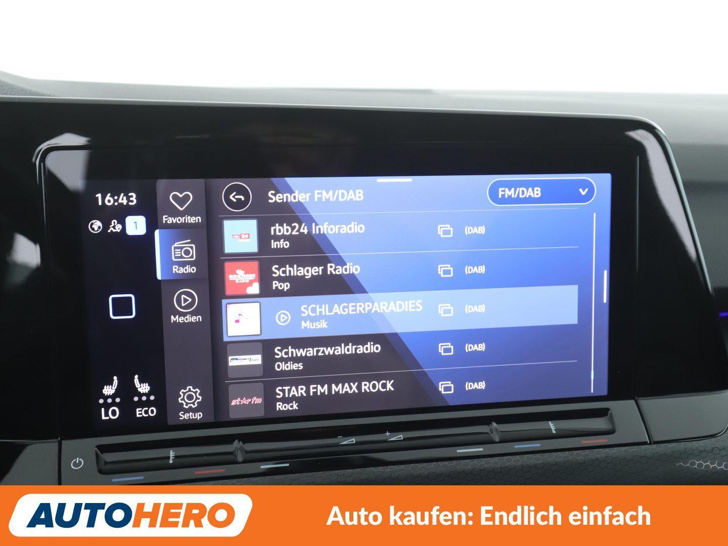 Volkswagen Golf VIII 1.4 GTE Aut.*NAVI*PDC*ACC*, миниатюра 19