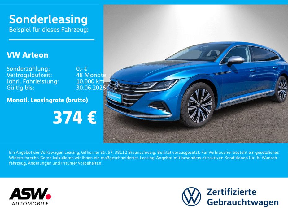 Arteon SB Elegance 1.4TSI eHybrid DSG 360° PANO