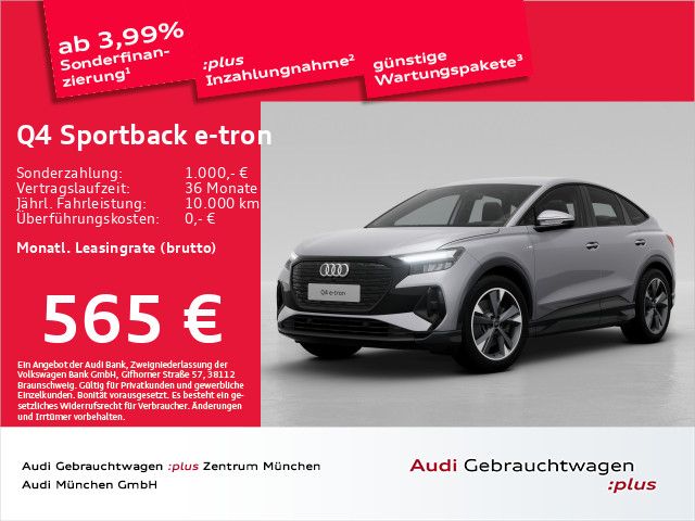 Audi Q4 Sportback e-tron 45 S line ACC/Virtual+/Kamer