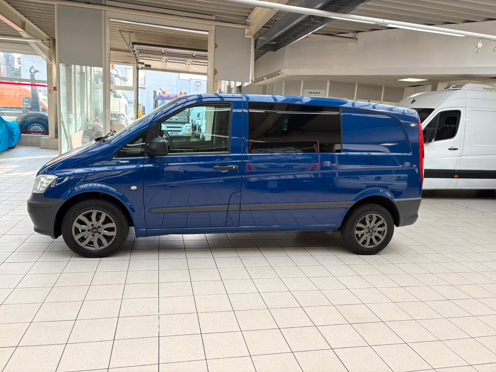 MERCEDES-BENZ VITO 113 CDI 136ch MIXTO 5 PLACES - GPS - ATTELAGE - RADARS DE STATIONNEMENT AVANT/ARRIÈRE - CLIMATISATION - CHAUFFAGE AUXILIAIRE