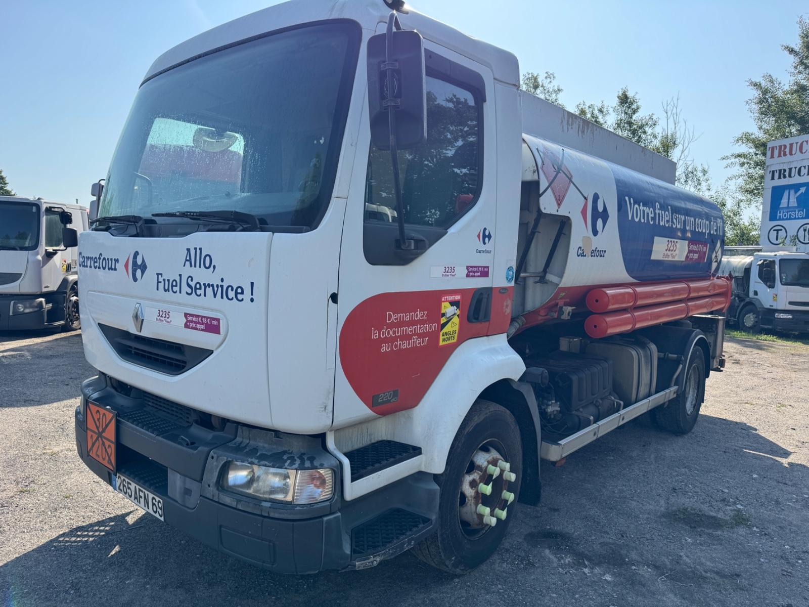 Renault Midlum 220 DCi Benzin/Diesel 10000 L 3 Kammer