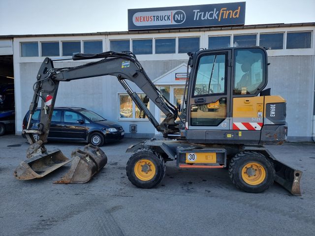 Volvo EW60E //3x löffel/Hydraulische Schnellwechsler