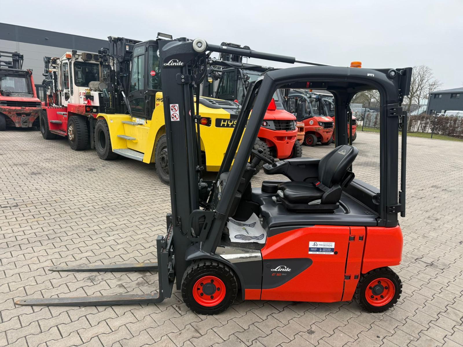 Linde E 16 P-02 ; nur 69 H , Baujahr : 2024
