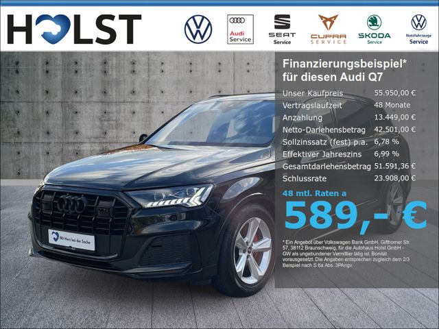 Audi Q7 50TDI qu. S-tronic S line AHK Matrix Stdhz.