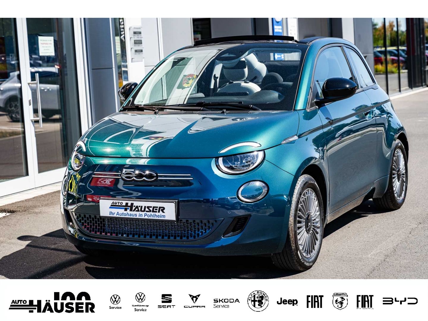 Fiat 500e Cabrio ICON 42 kWh AUGUST KAMERA SITZHZG TE