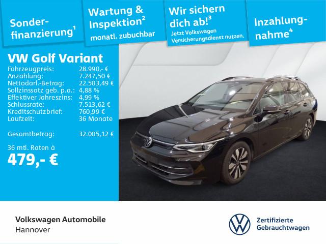 Volkswagen Golf VIII Variant 1.5 eTSI DSG GOAL AHK ACC DigC
