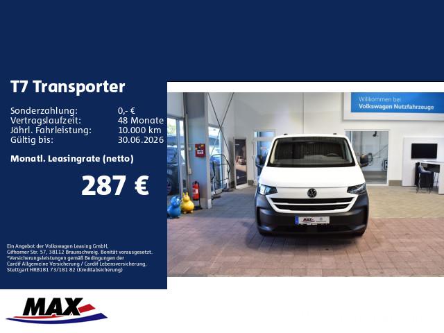 Volkswagen T7 Transporter Kasten 2.0 TDI 81 kW**KLIMA*AHK*A