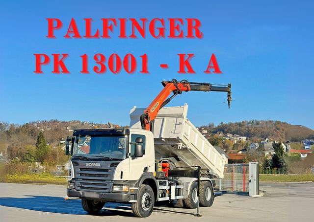 Scania P 360 Kipper 4,70 m * PK 13001-KA  + FUNK * 6x4