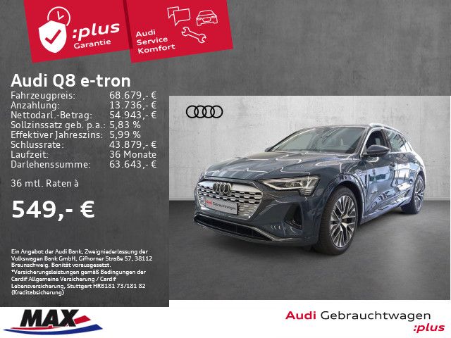 Audi Q8 e-tron 55 ADVANCED QUATTRO +MATRIX+LUFT+PANO+