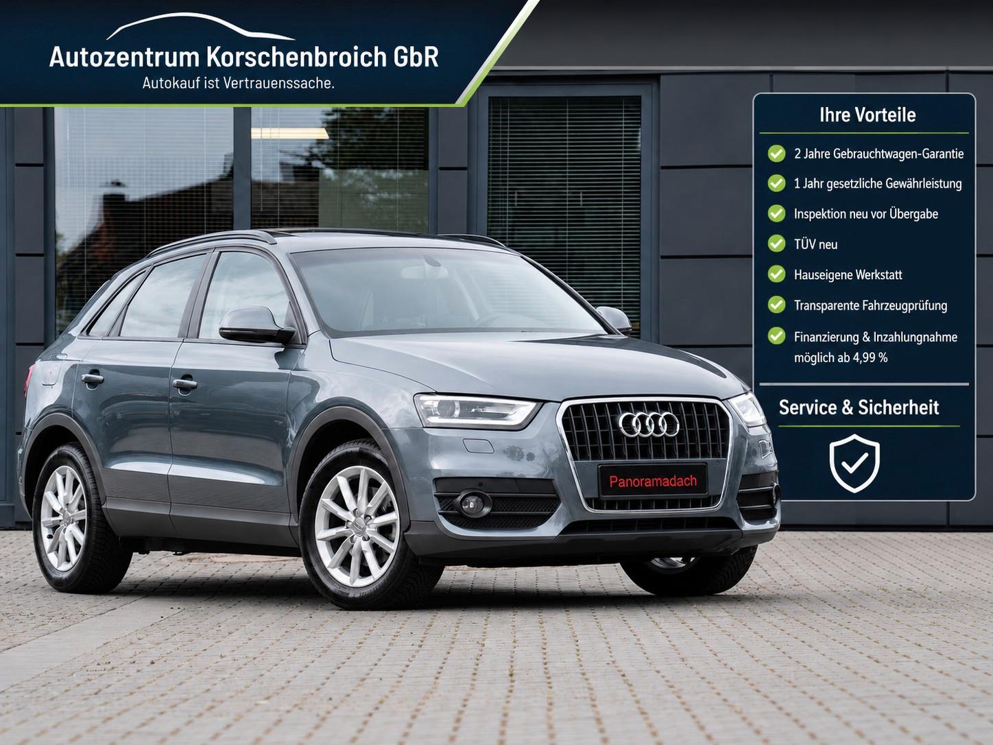 Audi Q3 2.0 TDI MIT 2 JAHREN GARANTIE !!!