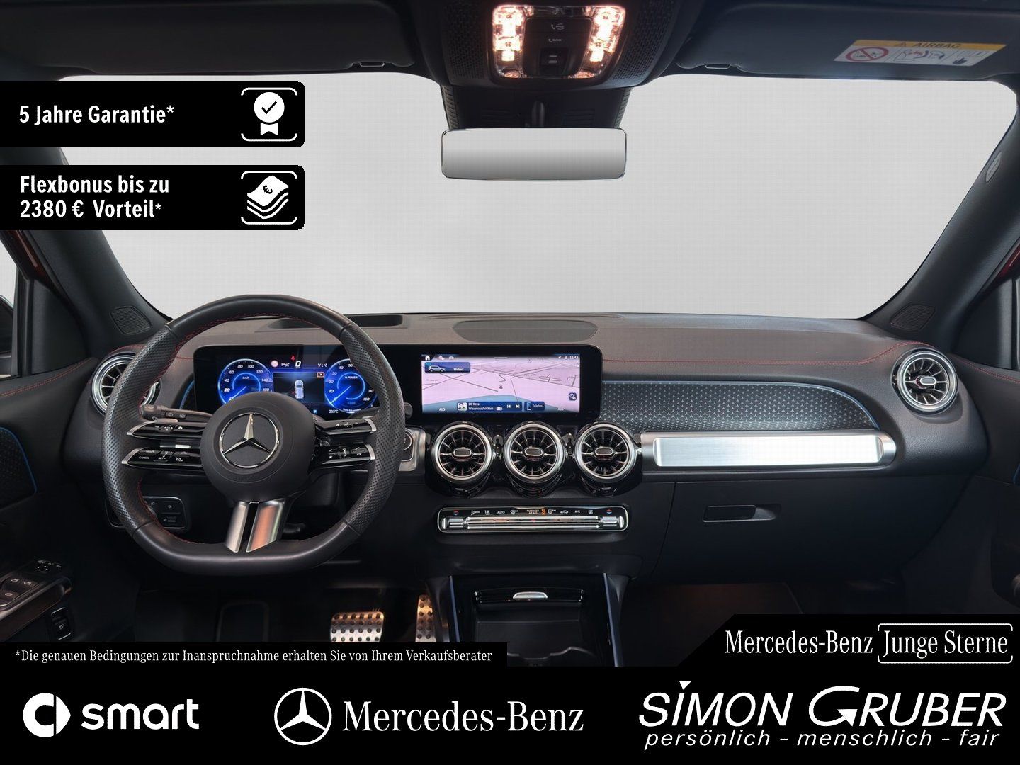 Fahrzeugabbildung Mercedes-Benz EQB 300 4M AMG Panorama HUD Distronic 7Sitze