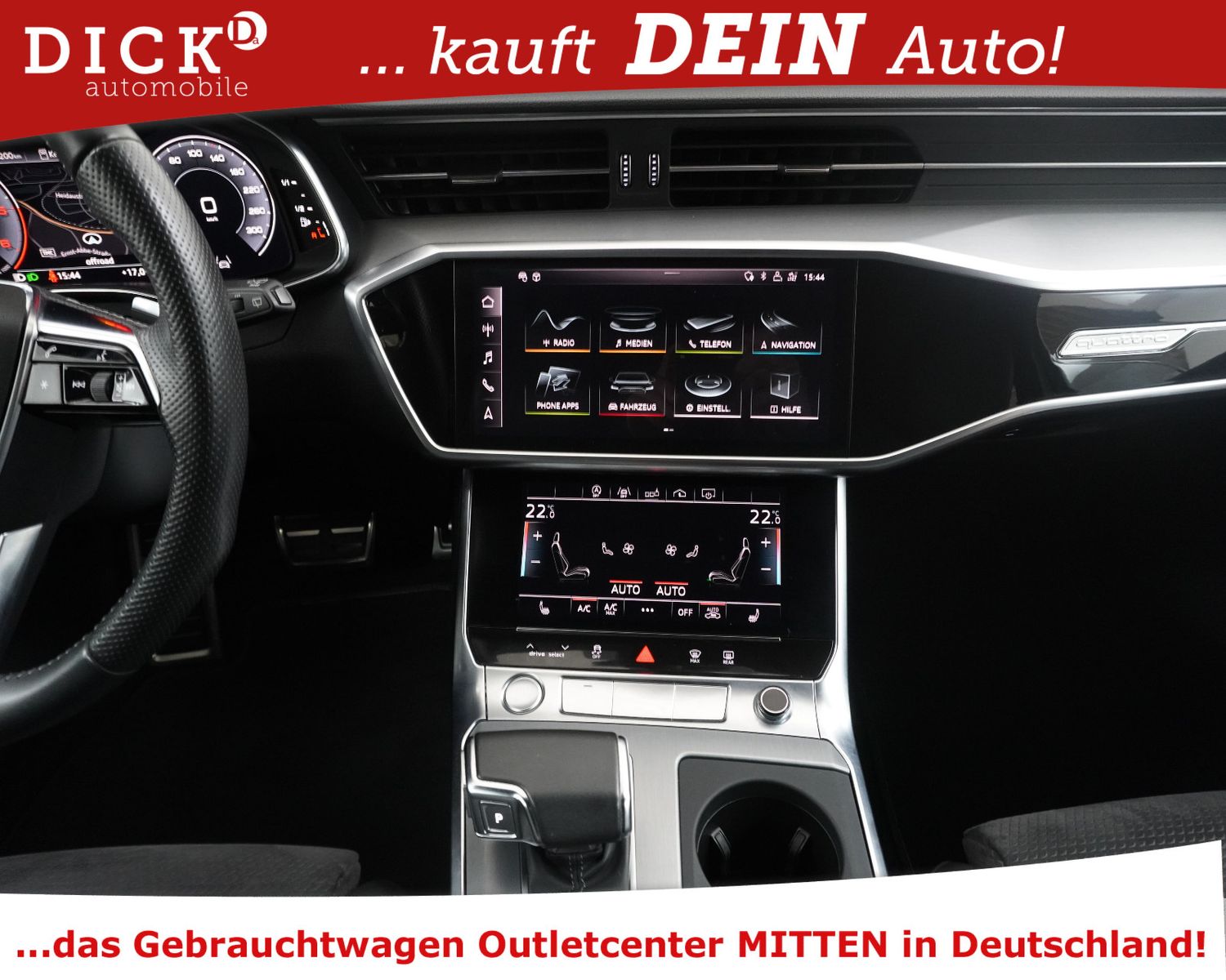 Fahrzeugabbildung Audi A6 Av 45d Quat 2X S Line MATR+VIRTU+B&O+AHK+360+