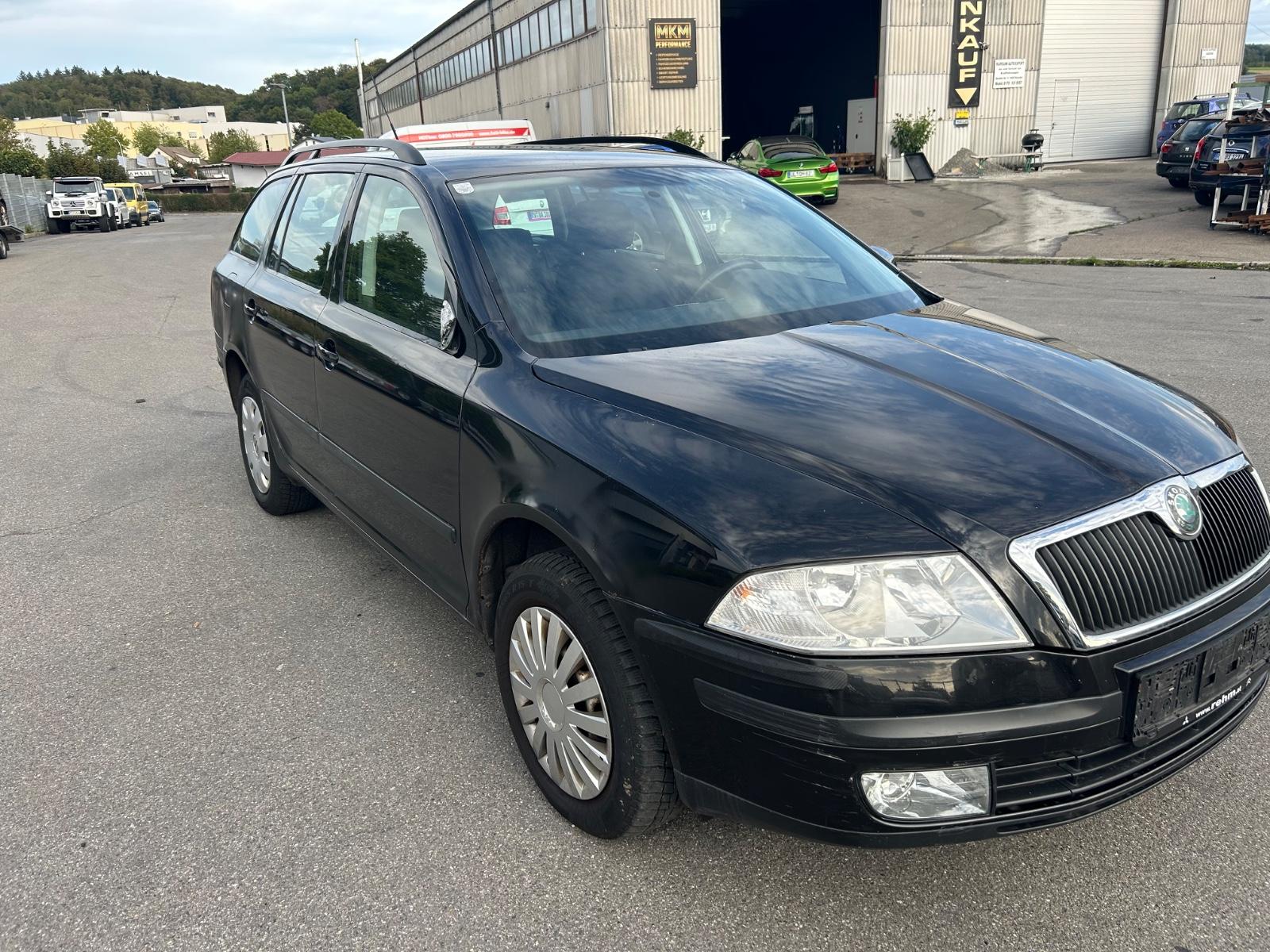 Skoda Octavia 2006 — rear view