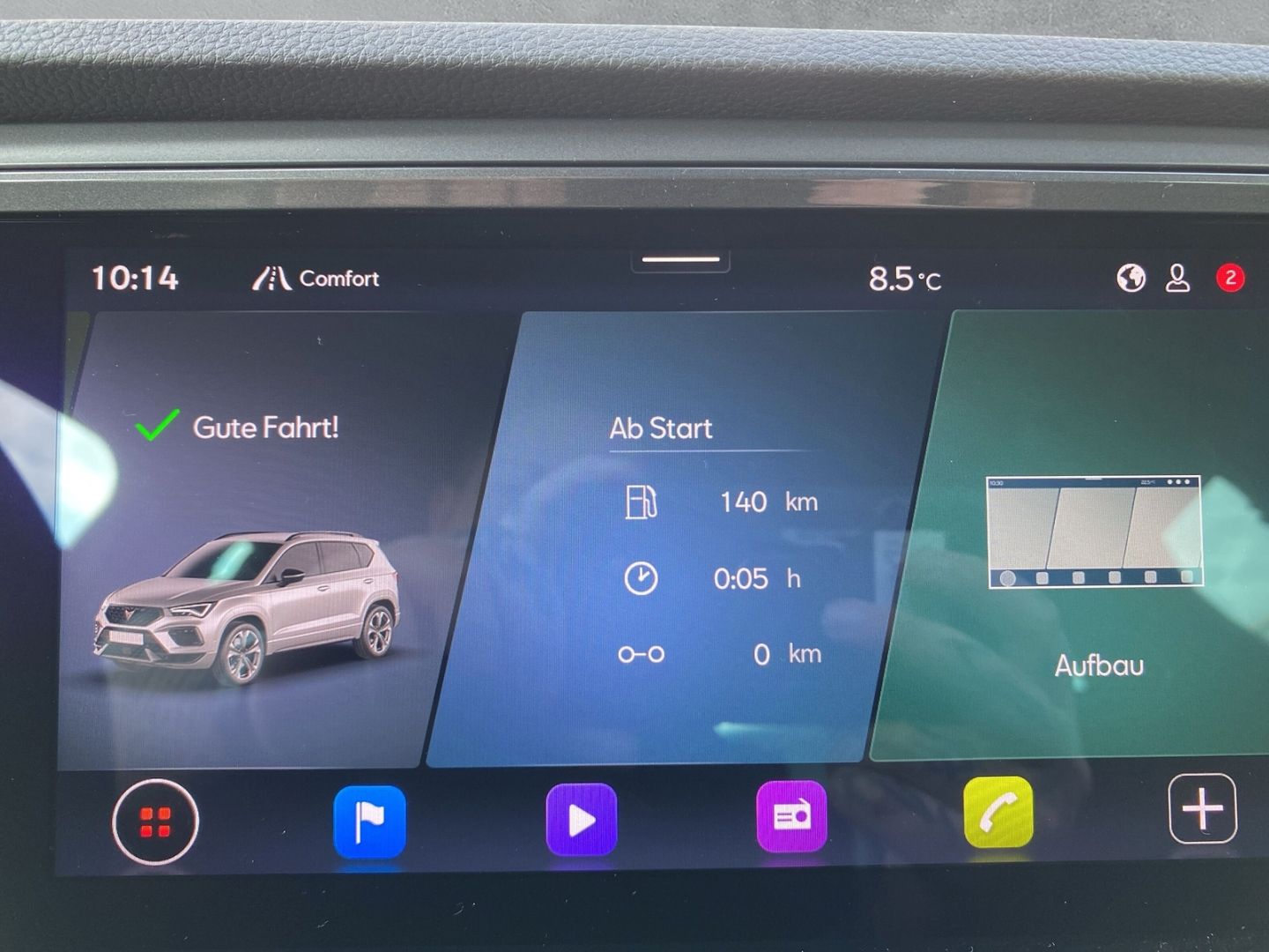 Fahrzeugabbildung CUPRA Ateca VZ 4Drive 2.0 TSI NP: 61.740,- AHK-klappba