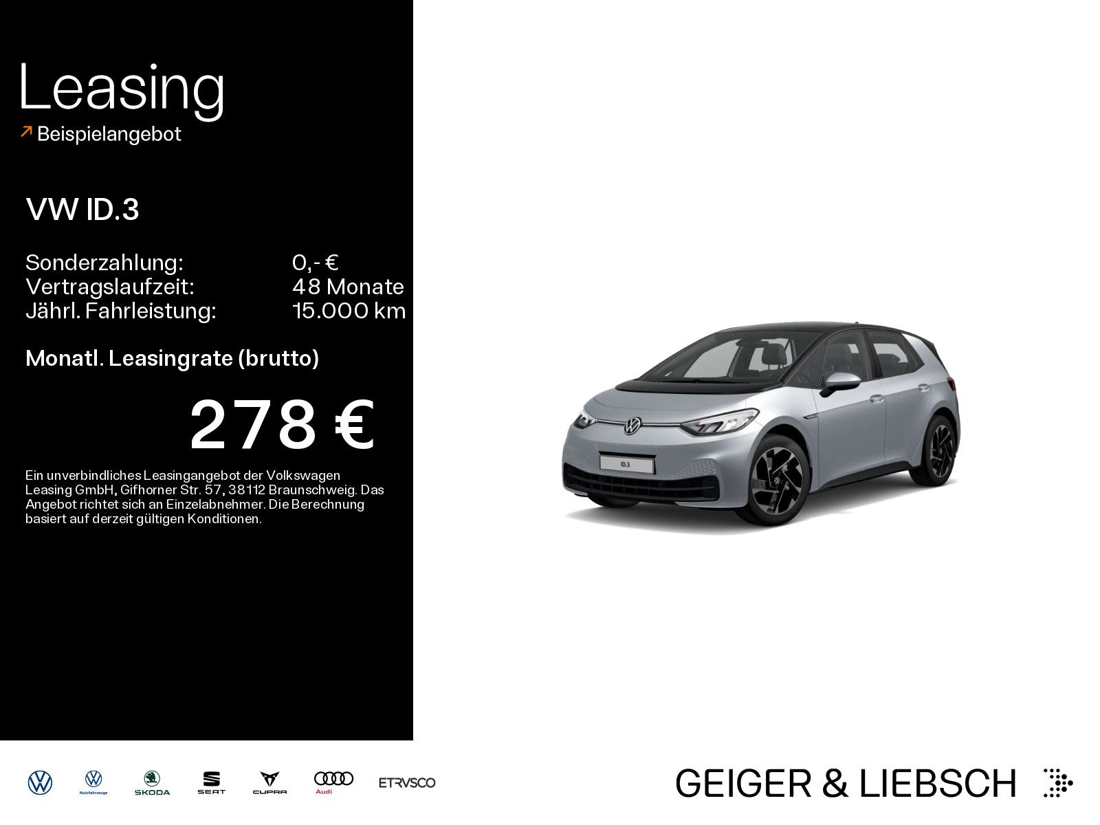 Volkswagen ID.3 Pro Performance*LED*PDC*SHZ*NAVI*KLIMA*LM