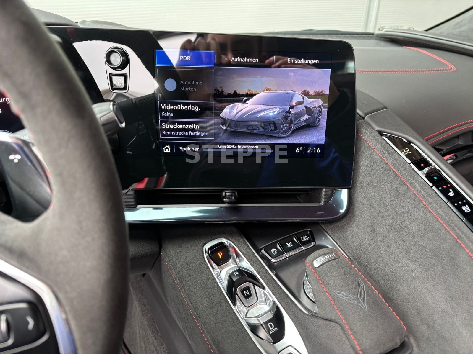 Corvette C8 Stingray Convertible 2025 3LT EUModell STEPPE